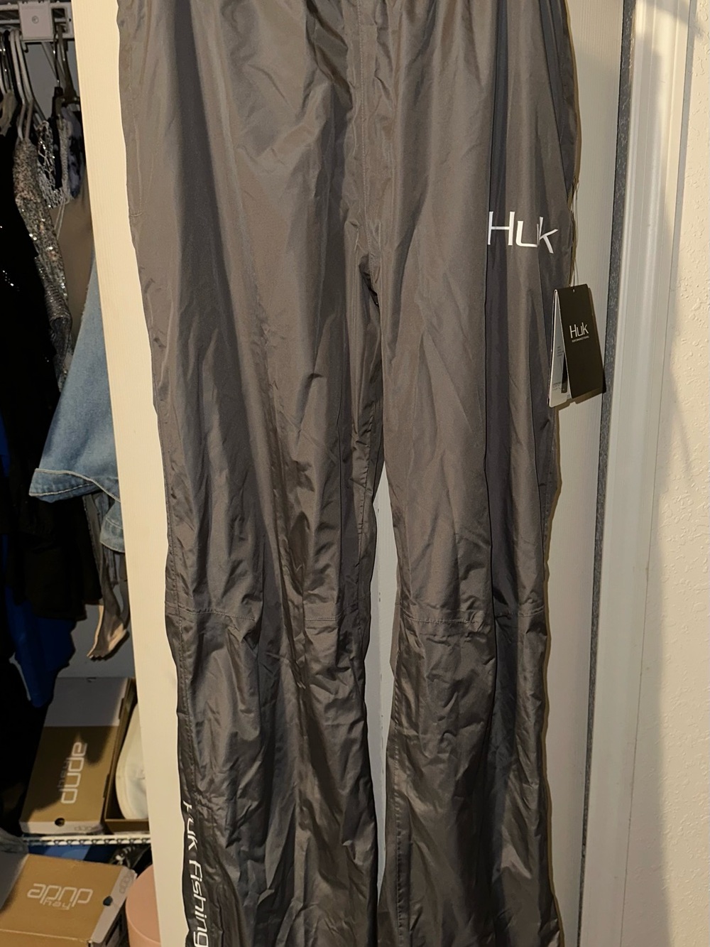Huk Men's Gray Fishing Pants